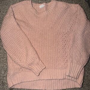 Abercrombie Kids Blush Crew Neck Sweater